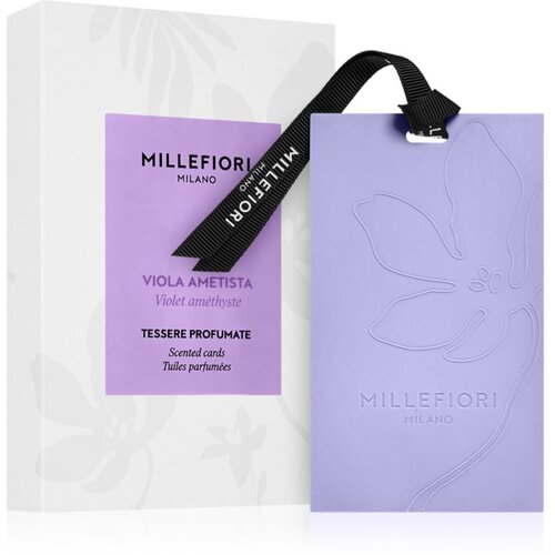 MILLEFIORI Milano Laundry Viola Ametista dišeča kartica 3 kos Cene