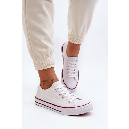 PE1 Women's Classic Sneakers Black and White Ecoma Cene