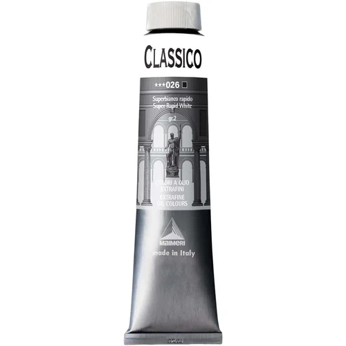 Maimeri Classico Uljana boja Super Rapid White 200 ml 1 kom