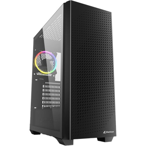 Sharkoon Kući&scaron;te gaming, VS9 Black RGB ATX, Tempered Glass, ventilator 3x120mm Cijene