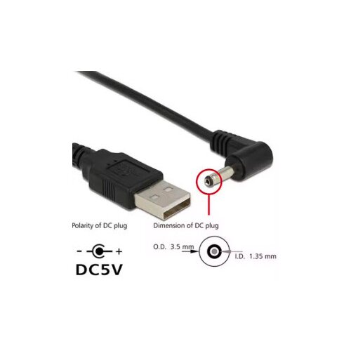  Polnilni kabel USB - Nokia 3.5mm - črni Slike