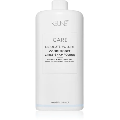 KEUNE Care Absolute Volume Conditioner regenerator za kosu za volumen 1000 ml