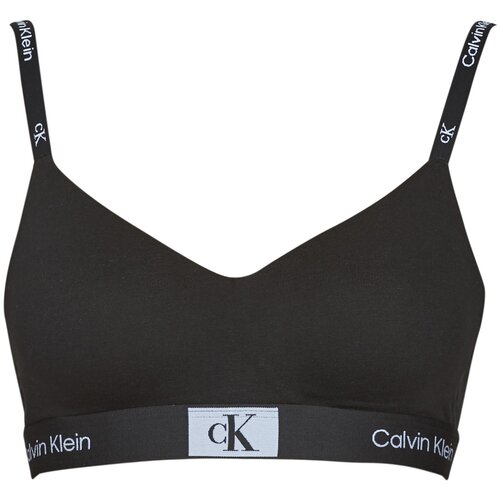 Calvin Klein Jeans Topi LGHT LINED BRALETTE Črna Slike