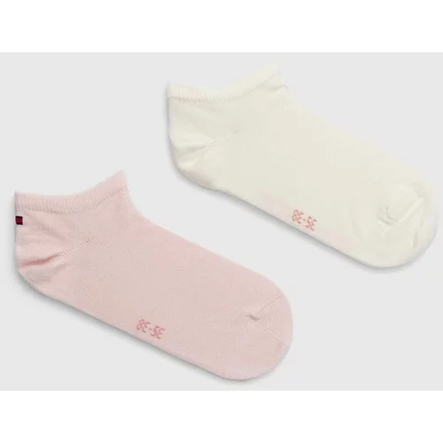 Tommy Hilfiger Dječje čarape 2-pack boja: ružičasta