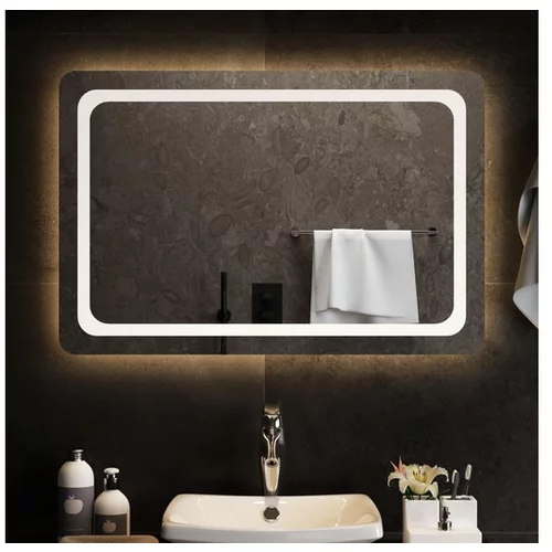  LED kopalniško ogledalo 90x60 cm