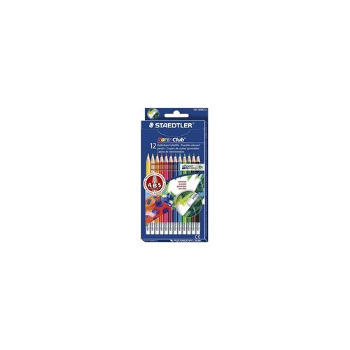 Staedtler Bojice Noris Club ABS, s gumicom, 12 komada Cijene