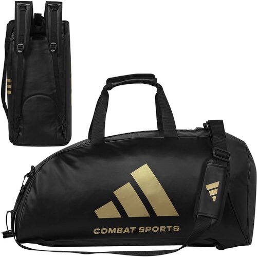 PrideShop Športna torba – nahrbtnik PU 3 v 1 Adidas – Combat Sports - Črna/zlata , Large Cene