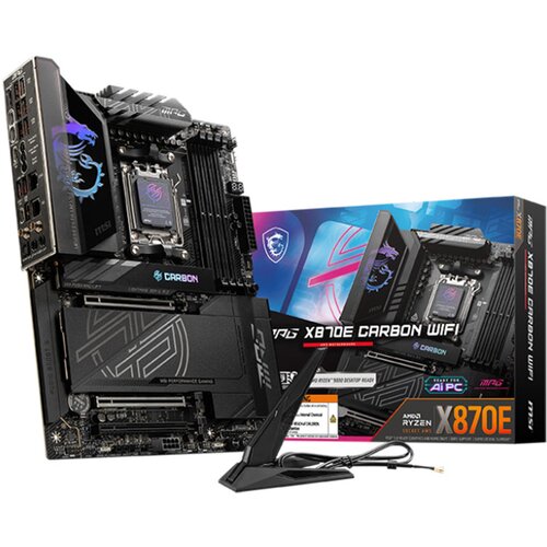 MSI mpg X870E carbon wifi matična ploča Slike