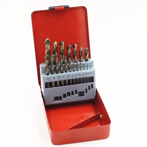  burgije za metal hss 19 komada Slike