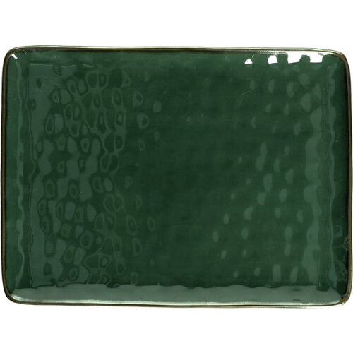 Rose & Tulipani Concerto - pravokotni krožnik 36 x 26,5 cm - Verde Bosco Cene