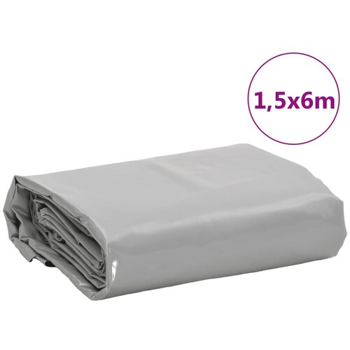  siva 1,5 x 6 m 650 g/m&amp;sup2; Slike