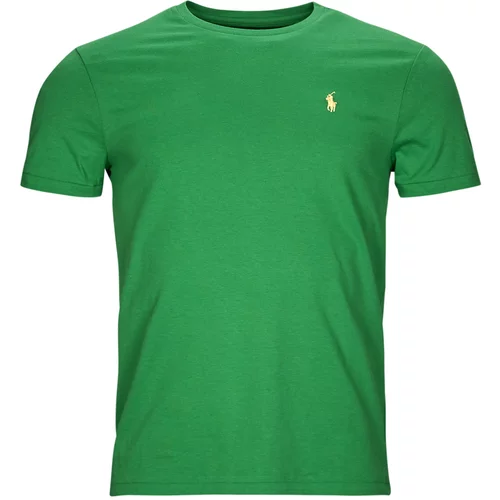Polo Ralph Lauren Majice s kratkimi rokavi T-SHIRT AJUSTE EN COTON Zelena