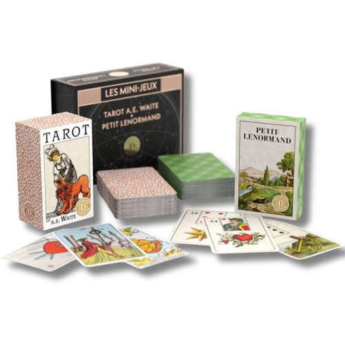 Fournier Karte - Tarot - A.E. Waite &amp;amp; Petit Lenormand Slike