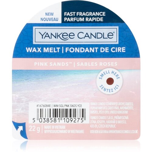 Yankee Candle Pink Sands vosek za aroma lučko 22 g unisex Cene