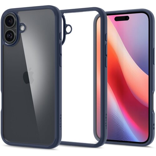 Spigen OVITEK ULTRA HYBRID ZA IPHONE 16 Z ZAŠČITO IN PROZORNIM ZADNJIM PODATKOM, (5000302777) Cene