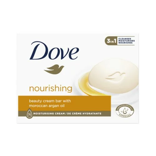 Dove Nourishing Beauty Cream Bar trdo milo 1 pakiranje za ženske true