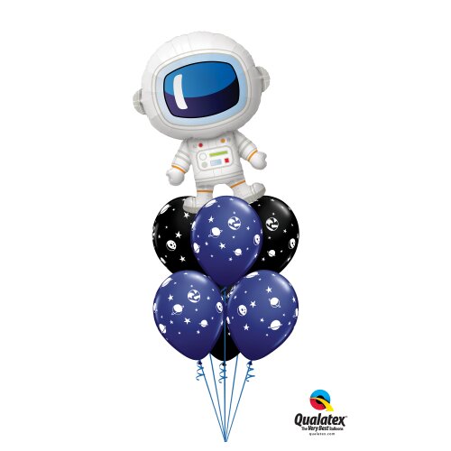 buket balona za rođendan astronaut jumbo Slike