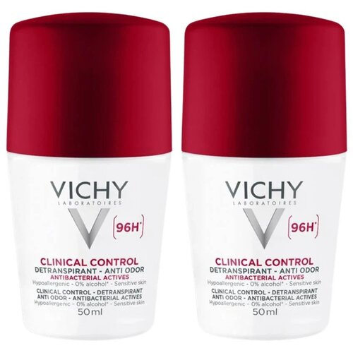 Vichy Roll On Clinical Control 96h, 50 ml, 2 komada Slike