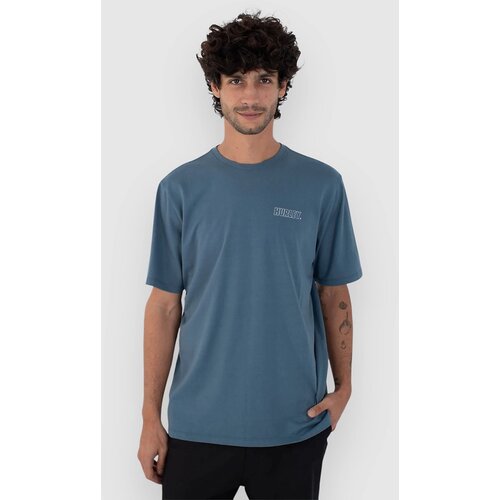 Hurley H2O Dri Fastlane Lined T-shirt grey teal Slike