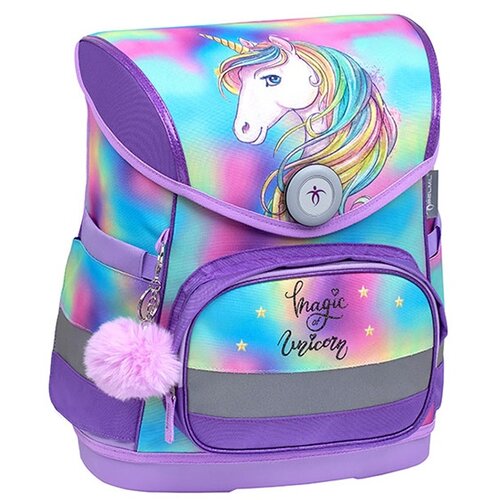 Belmil Anatomski ranac za &scaron;kolu Compact 405-41 Rainbow Color 30,5x19x37cm Cene