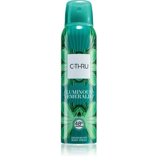 C-Thru Luminous Emerald deodorant v spreju 150 ml za ženske