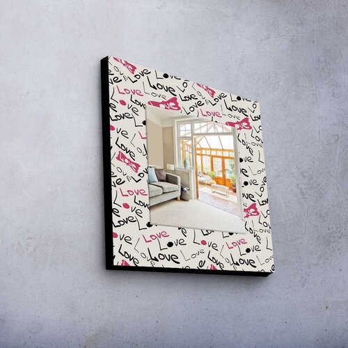 Wallity ogledalo MA-028, 50x50cm Cene