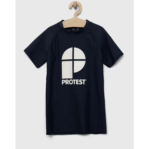 Protest Otroška kratka majica PRTBERENT JR mornarsko modra barva