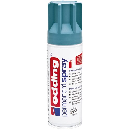 Boja akrilna u spreju 200ml permanentna edding 5200911 mat petrolej Slike
