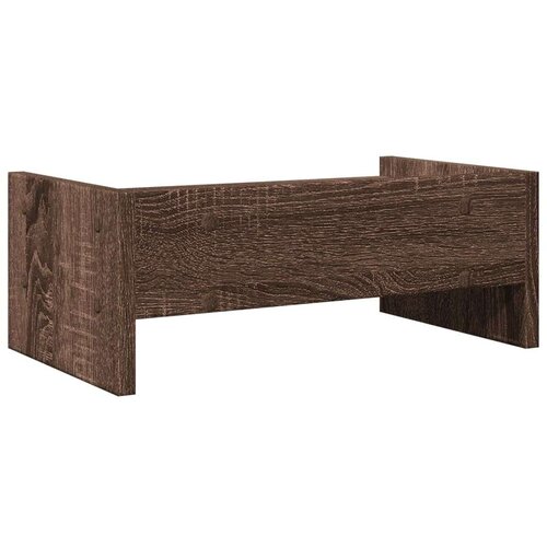 VidaXL Stalak za monitor smeđa boja hrasta 42x24x16 cm drveni Slike