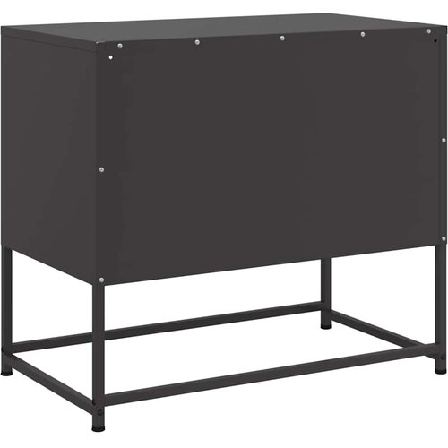  ormarić crni 68x39x60,5 cm čelični Slike