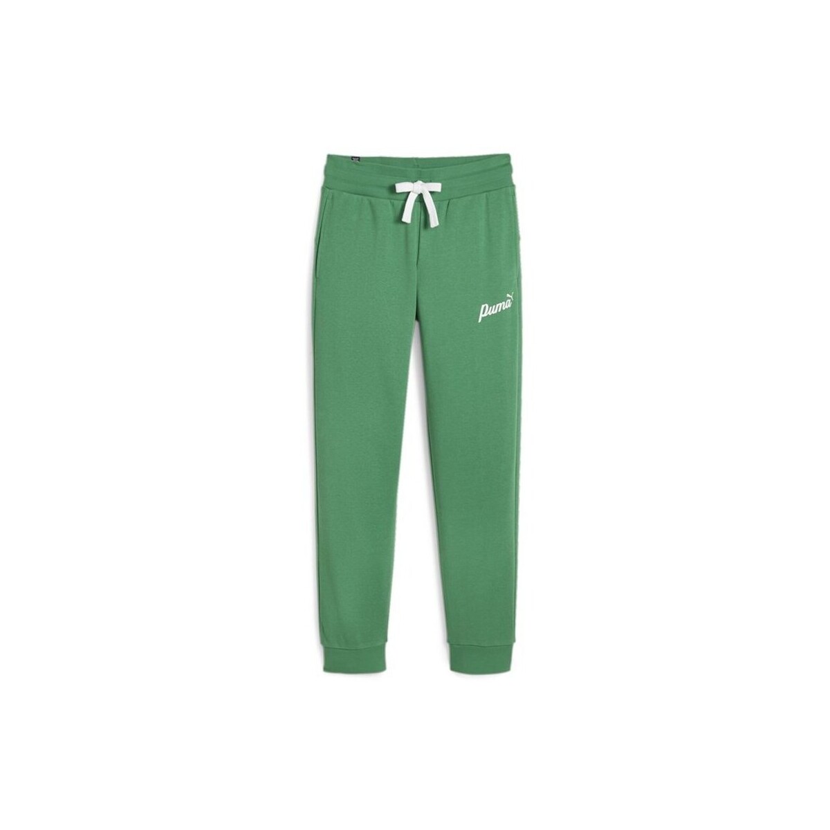 Puma Spodnji deli trenirke Ess+ Script Zelena Slike