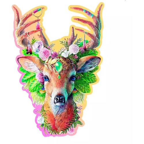 WOODEN CITY Modish Deer Wooden Puzzle L (250 delova) Cene