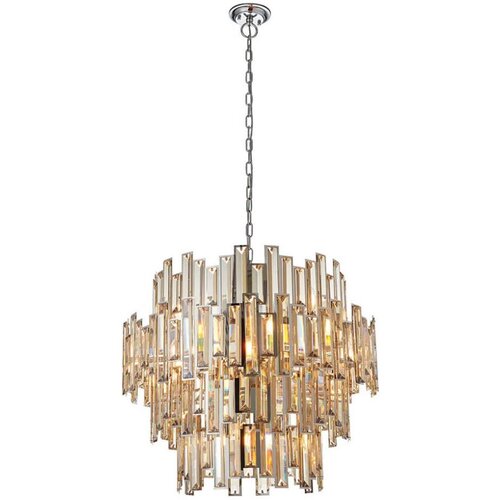 Endon 72746 - Kristalni luster na lancu VIVIANA 15xE14/40W/230V zadimljena Cene