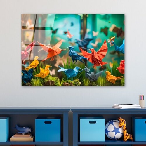 WALLXPERT UV-1193 - Višenamenska Tempered Staklena Slika 70 x 100 cm Cene