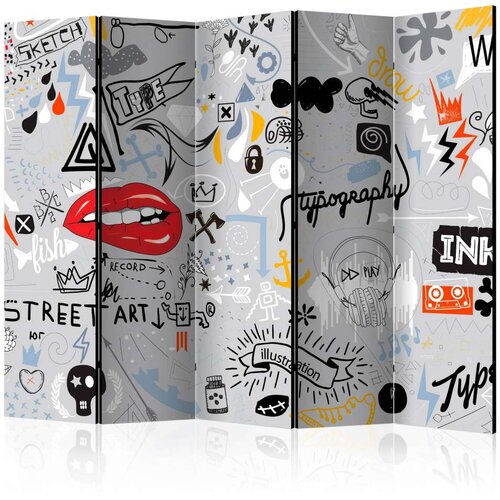  Paravan u 5 dijelova - Stream of thought II [Room Dividers] 225x172 Cijene