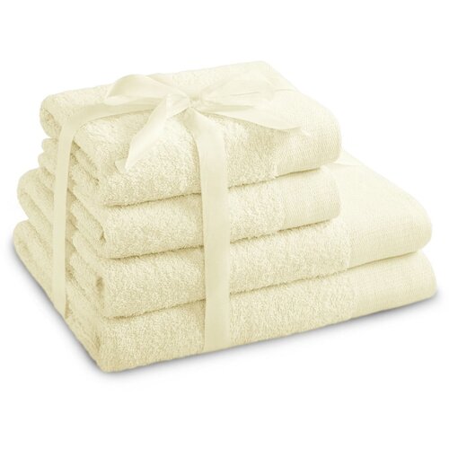 AmeliaHome Krem pamučni set ručnika 10 kom od frotira Amari &amp;ndash; Slike