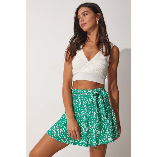 Happiness İstanbul Skirt - Green - Mini Slike