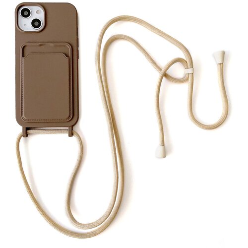 INORCO Zaščitna torbica za iPhone 14 Case Tekoči silikonski ovitek za telefon proti padcu z režo za kartice, trak, (22033666) Cene