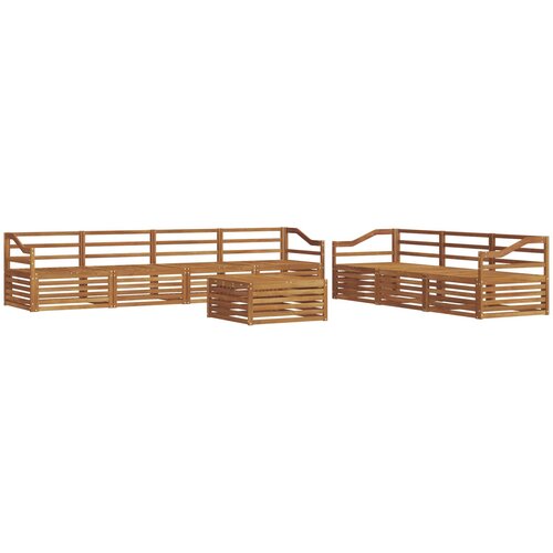  Set vanjskih sofa 8 kom. Prirodna Čvrsto drvo akacije Cene