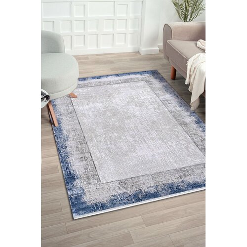 Conceptum Hypnose Tepih Zett Ze009, 80x150 cm, Teget-sivi Cene