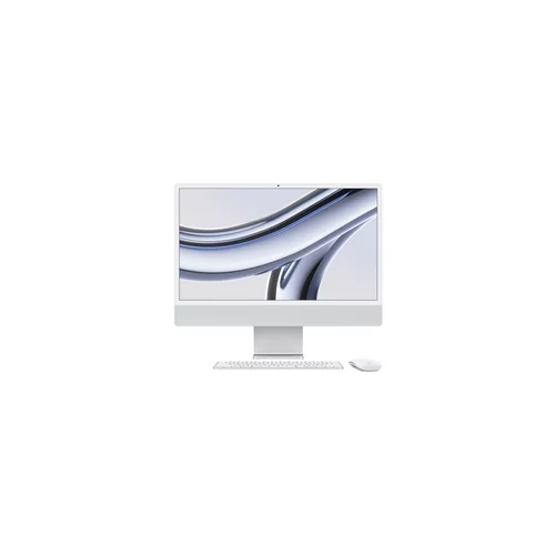 Apple iMac, mqr93cr/a, 24" 4.5K Retina 500nits, Apple M3 chip 8-core CPU, 8-Core GPU, 8GB RAM, 256GB SSD, Silver, All-in-One računarID: EK000570307