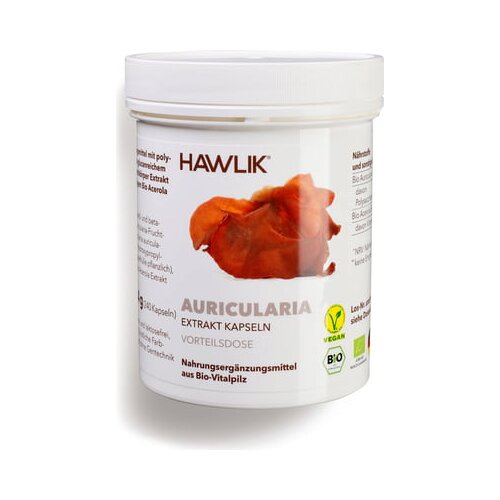 Hawlik bio Auricularia ekstrakt - kapsule - 240 kaps. Cene
