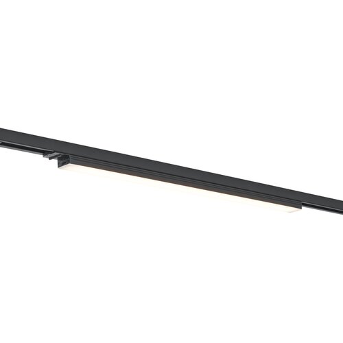 QAZQA Modern Black Ceiling Lamp for 1-Phase Track System 15W 1180 lm 2700-3800K - Iconic Tsiri Slike