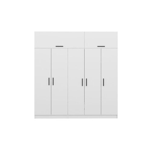 Hanah home kale - 3930 white wardrobe Slike
