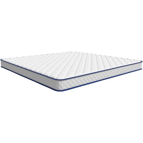 VidaXL Madrac od memorijske pjene bijeli 200 x 200 x 17 cm Slike