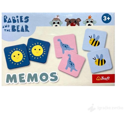 RAZNO Memo kartice Baby TREFL Cene