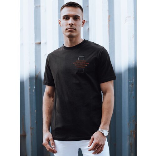 DStreet T-shirt męski czarny Slike