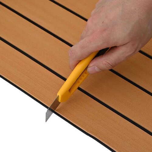  Prostirka za čamce Smeđa i crna 240 x 90 cm EVA - 240 x 90 cm Smeđa i crna Slike