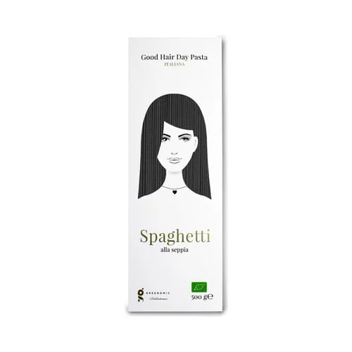 Greenomic Bio špageti - S črnilom lignjev (seppia)