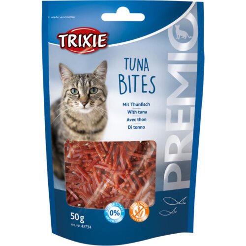 Trixie štapići sa tunjevinom i piletinom premio tuna bites 50g Slike